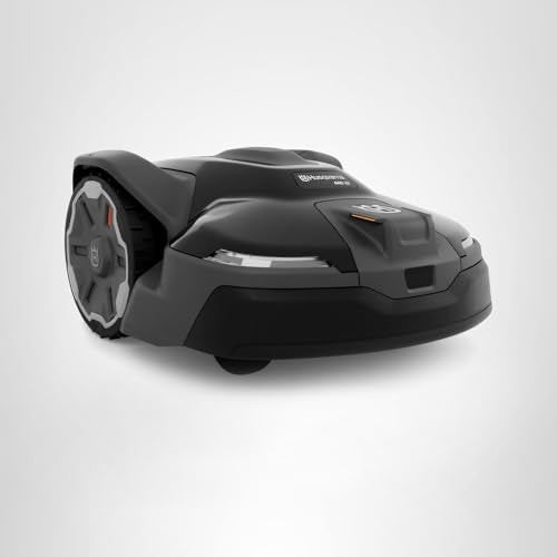 Husqvarna 440iQ Automower Robotic Mower, 2 Acre Mowing Capacity, Wire Free Robot Lawn Mower with Charging Station, RS1 EPOS Reference Station and Replacement Blades