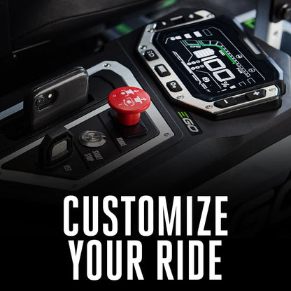 EGO Power+ Electric Riding Lawn Mower, 42" Deck with Zero Turn Radius, Includes (4) 56V 10.0Ah Batteries and Charger - ZT4204L