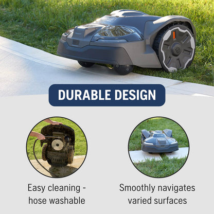 Husqvarna 440iQ Automower Robotic Mower, 2 Acre Mowing Capacity, Wire Free Robot Lawn Mower with Charging Station, RS1 EPOS Reference Station and Replacement Blades